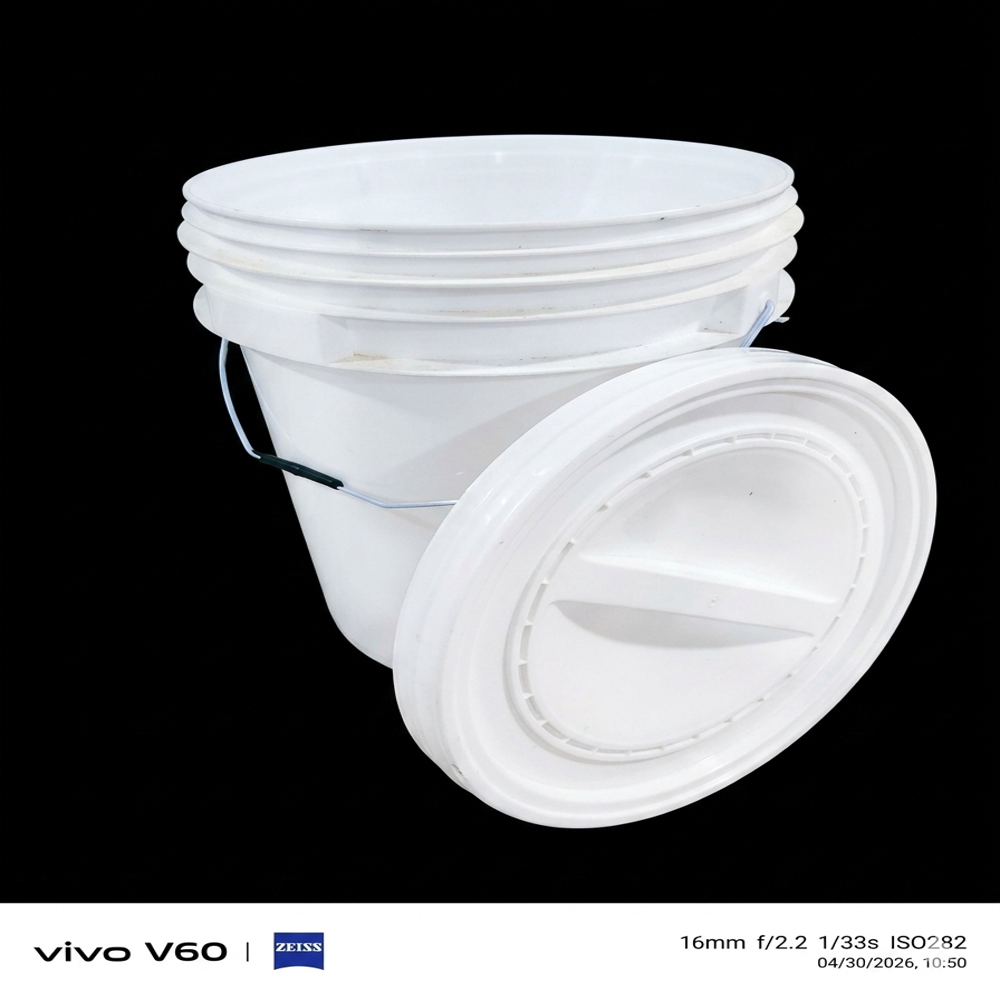20 Ltr Round Container ( Open Mouth )