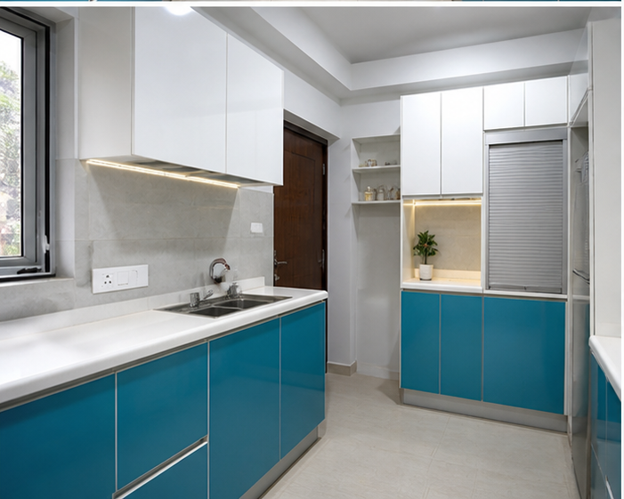 Modular Acrylic Kitchen - Assembly: Carpenter Assembly