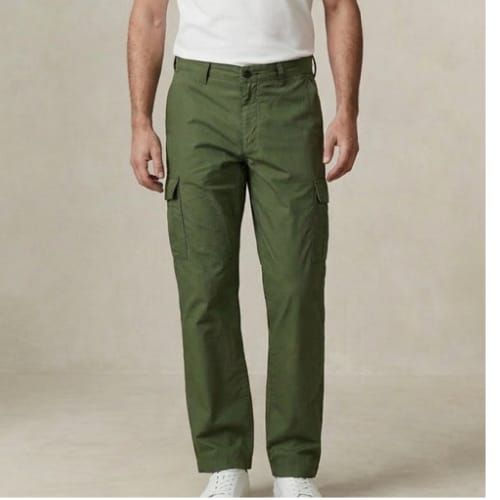 Twill Cotton Mens Trouser