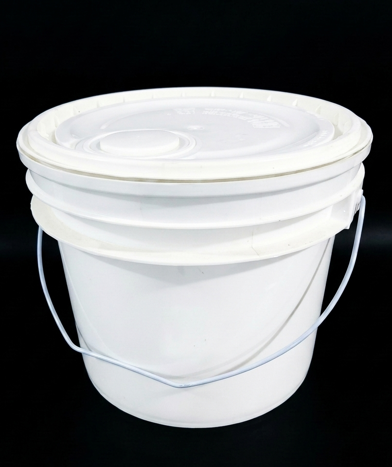 5 Ltr Round Container ( Oil / Lubricant )
