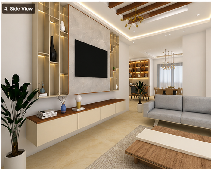 Living Room Designing Services