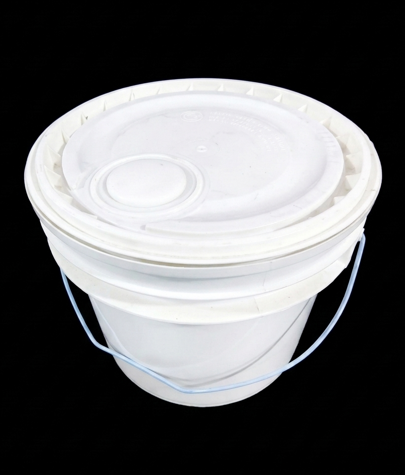 5 Ltr Round Container ( Oil / Lubricant )