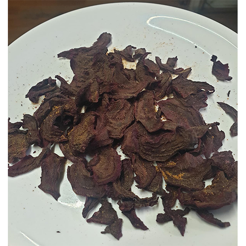 Dried beetroot