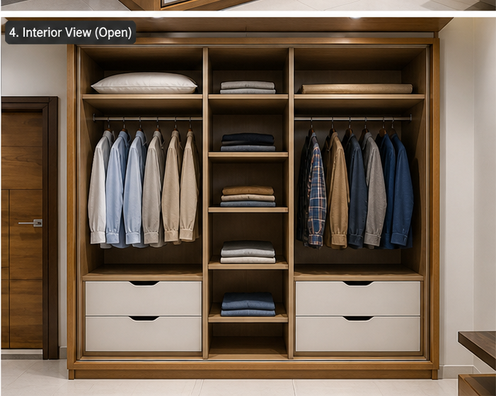 Plywood Wardrobe