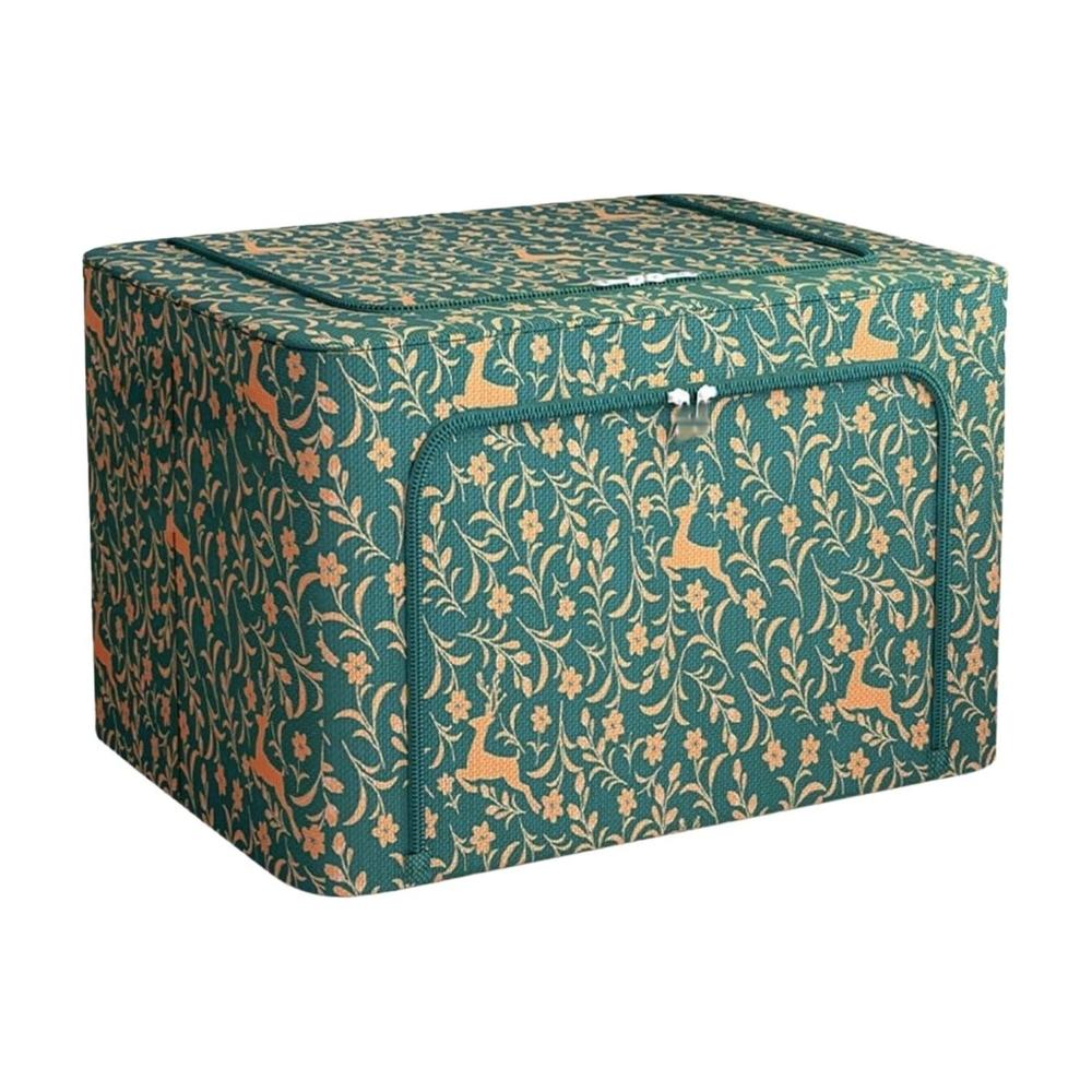 Zippered Closet Storage Box with Lid, With Window (5040 Cm / 1 Pc)