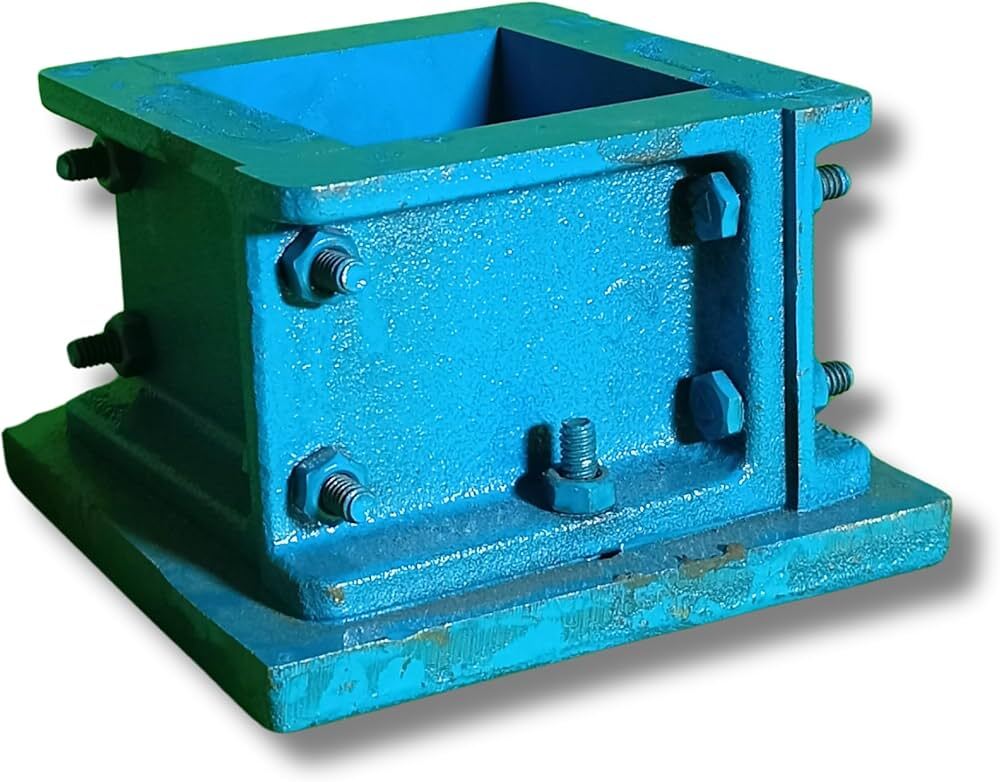 Cast Iron Cube Moulds - High-grade Cast Iron, Various Sizes Available | Durable, Heat Resistant, Unique Shaping Mode