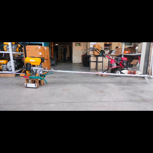 Long tail boat engine