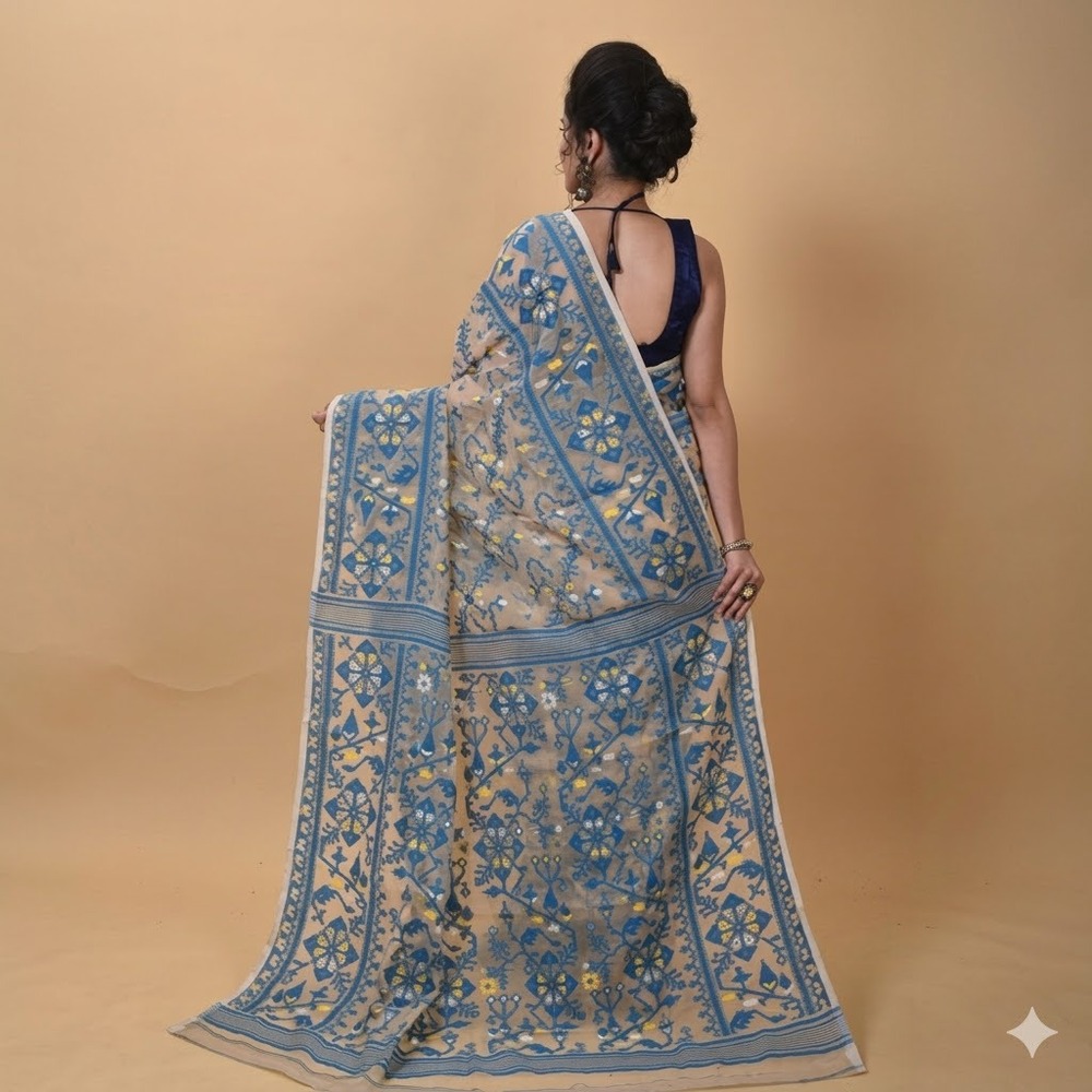 Designer BD Cotton SIlk Saree