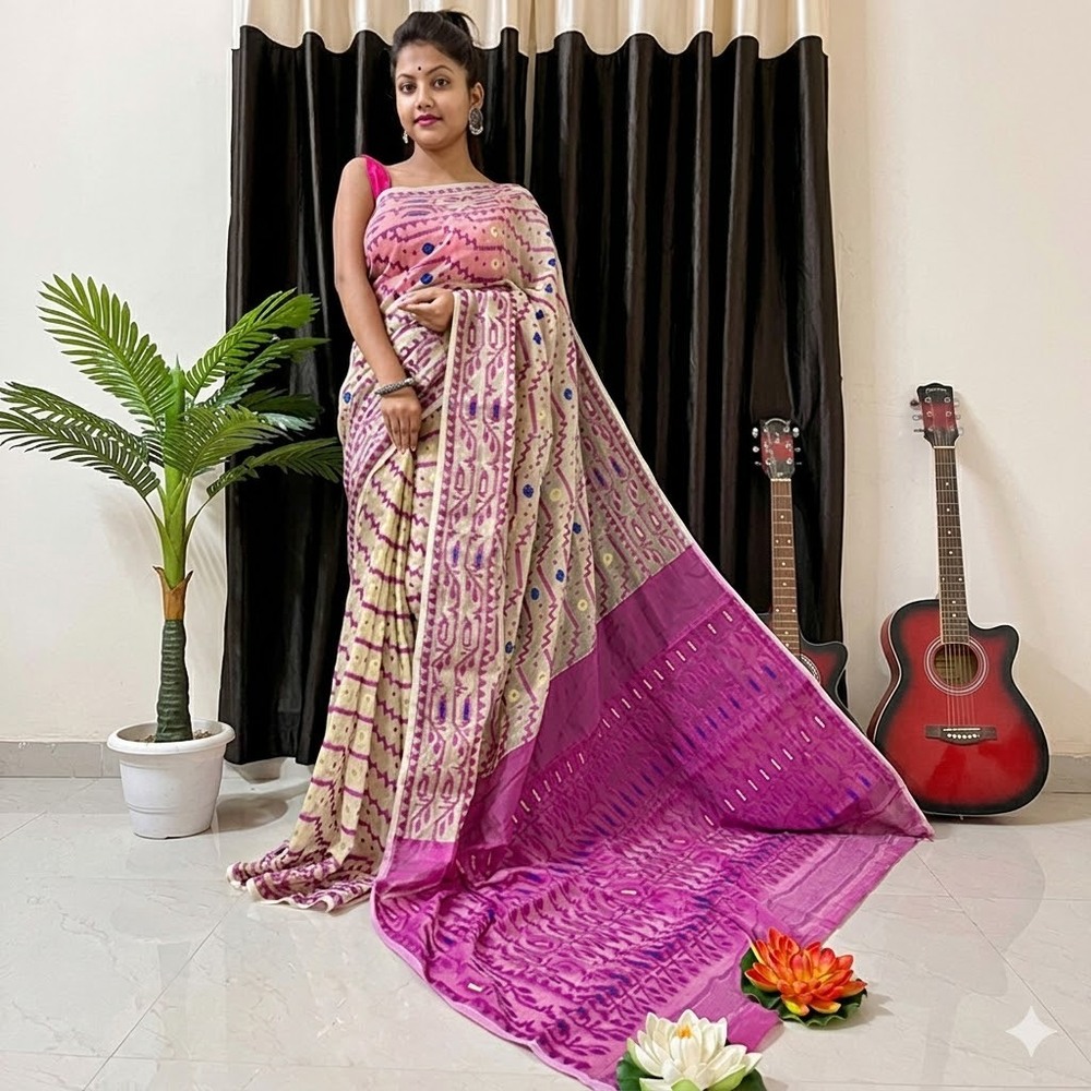 Modern Cotton Silk Saree