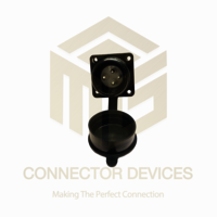 Servo Motor 4 Pin Male Socket Yd28j4z-e - Zinc Alloy Shell, 40mm Length, Black/silver | Ip67 Waterproof, Gold-plated Contacts, Push-pull Locking