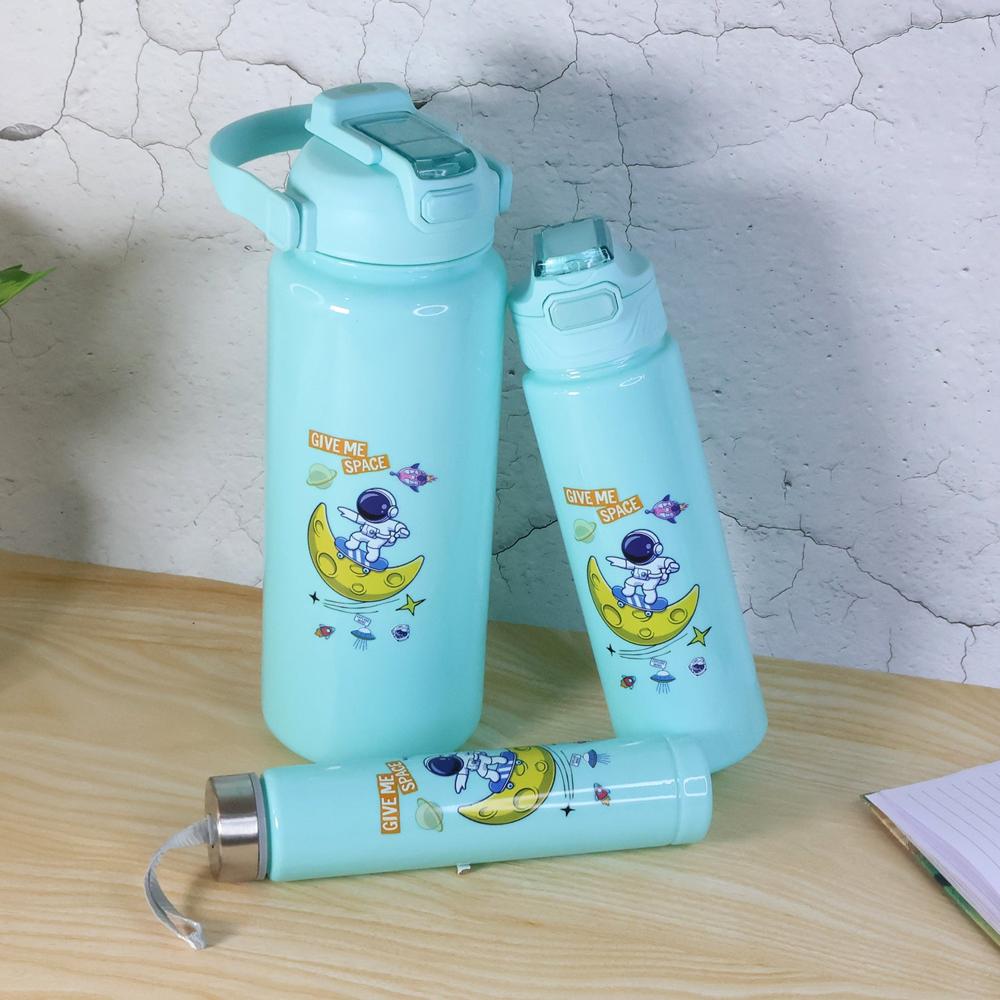 Premium Water Bottles 2000ml + 900ml + 300ml - (Set)