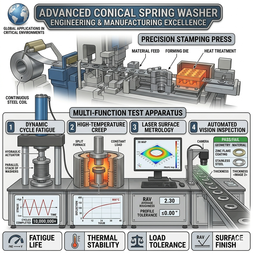 Conical Spring Washers
