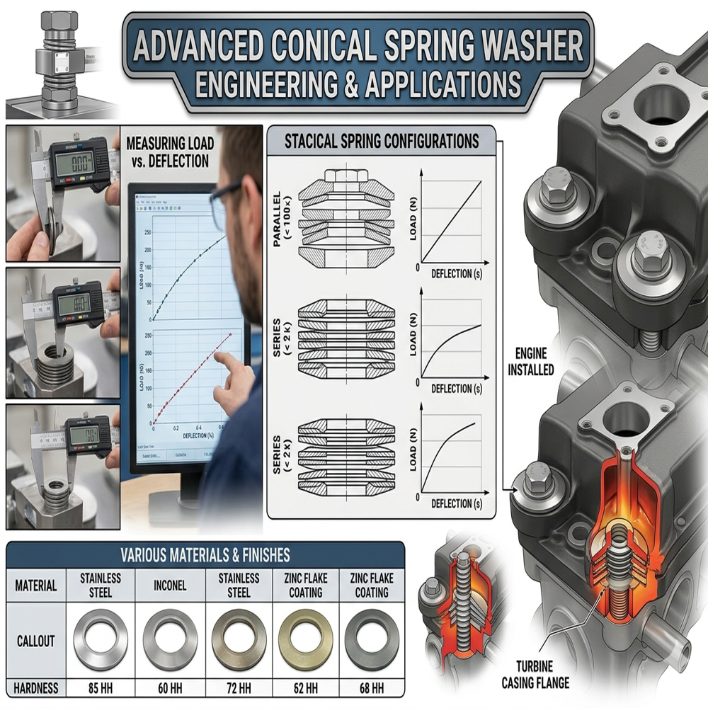 Conical Spring Washers