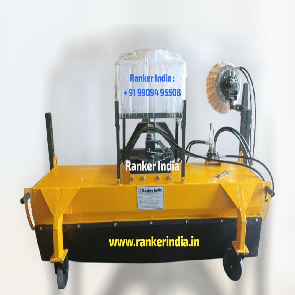 Tractor Mounted Hydraulic Road Sweeper broomer