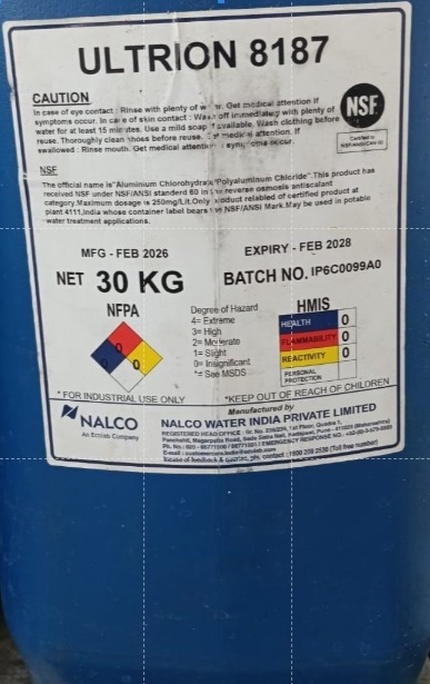 Ultrion 8187 Antiscalant Chemical