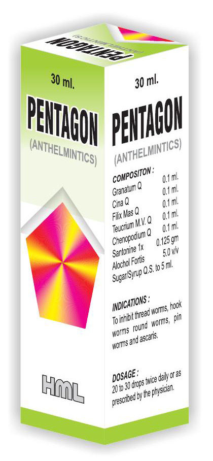 Pentagon Drops
