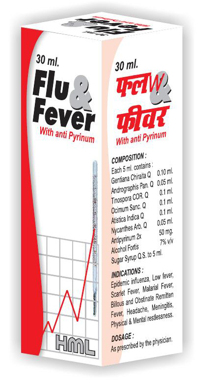 Flu And Fever Drops