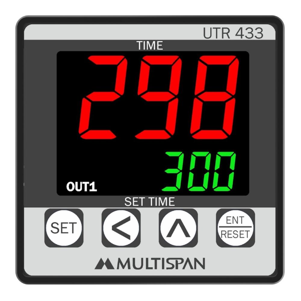 Multispan Programmable Timer Utr-433 1-relay Digital Timer