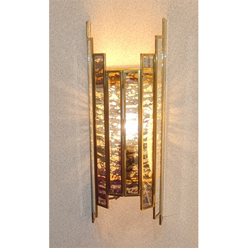 15335W Terrarium Wall Light - Metal & Glass, 240x110x200mm, Matte Black, 3000K Warm White LED, A+ Energy Efficiency
