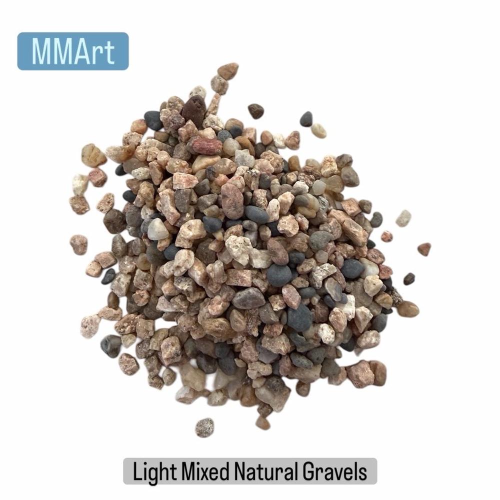 Natural Round Mix Gravel Stone for Water Filter and Garden Landscaping