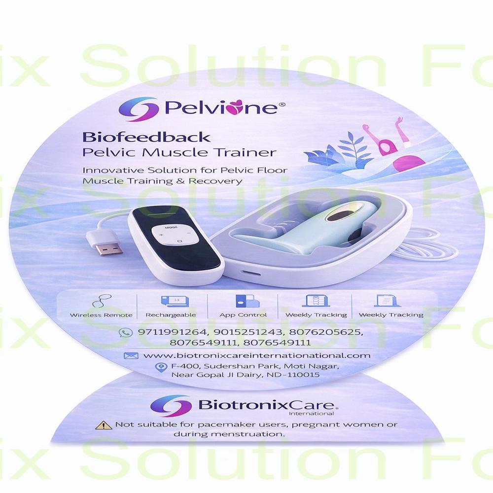 Wireless Pelvic Muscle Trainer KM-533-4 with EMG Biofeedback System