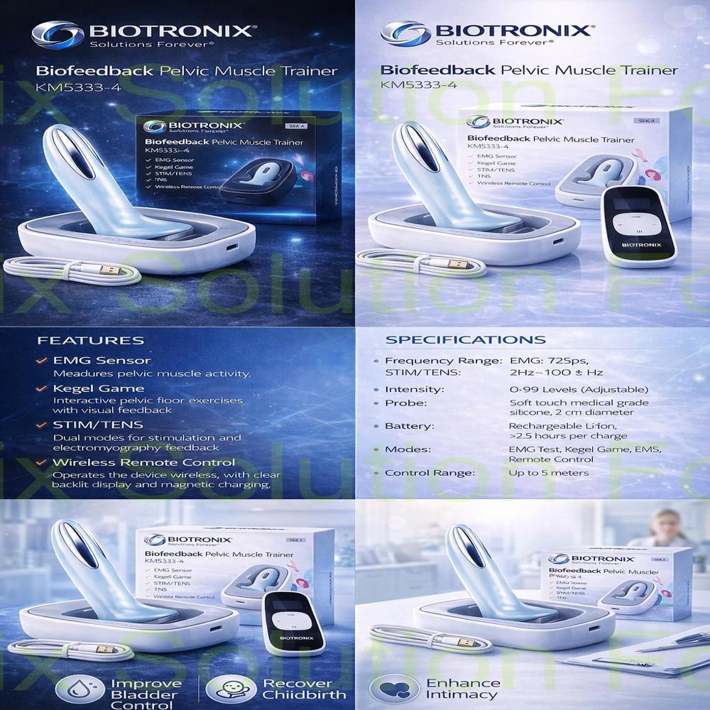 Smart Pelvic Therapy Machine KM-533-4 for Muscle Strength Improvement