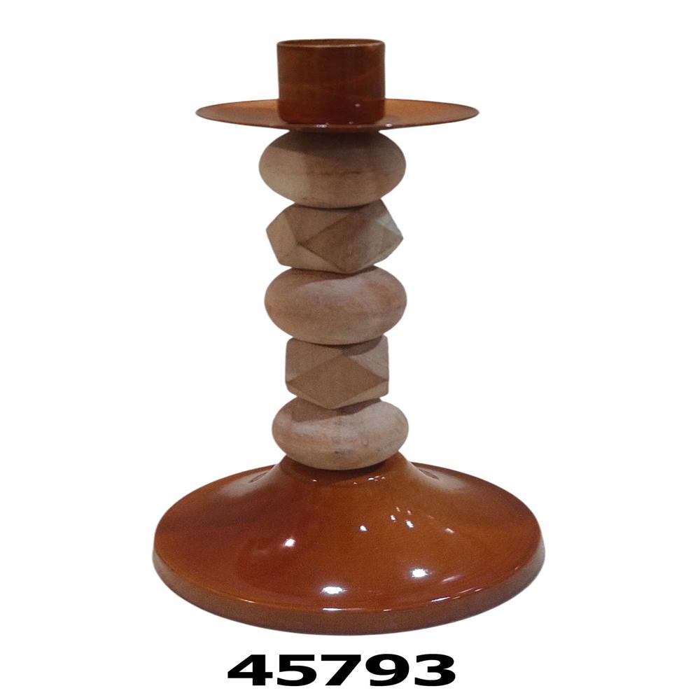 Wooden candle stand holder