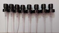 15mm Full Black Crimp Spray Pump - Diameter: 15 Mm