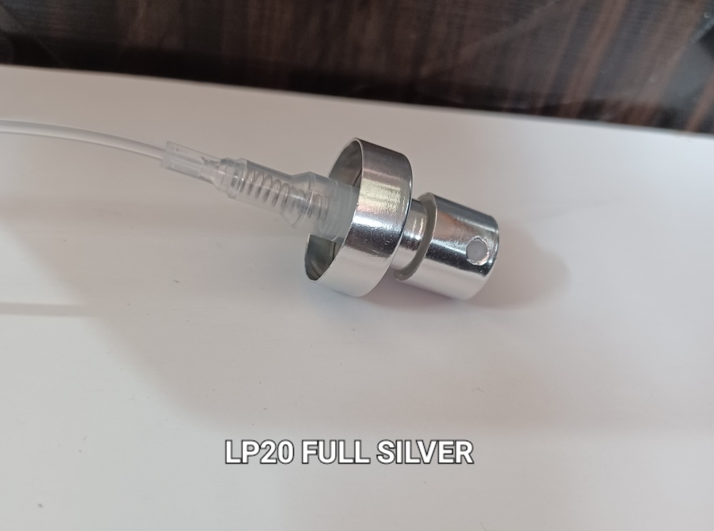 20Mm Silver Crimp Spray Pump - Features: Leak Proof Design
