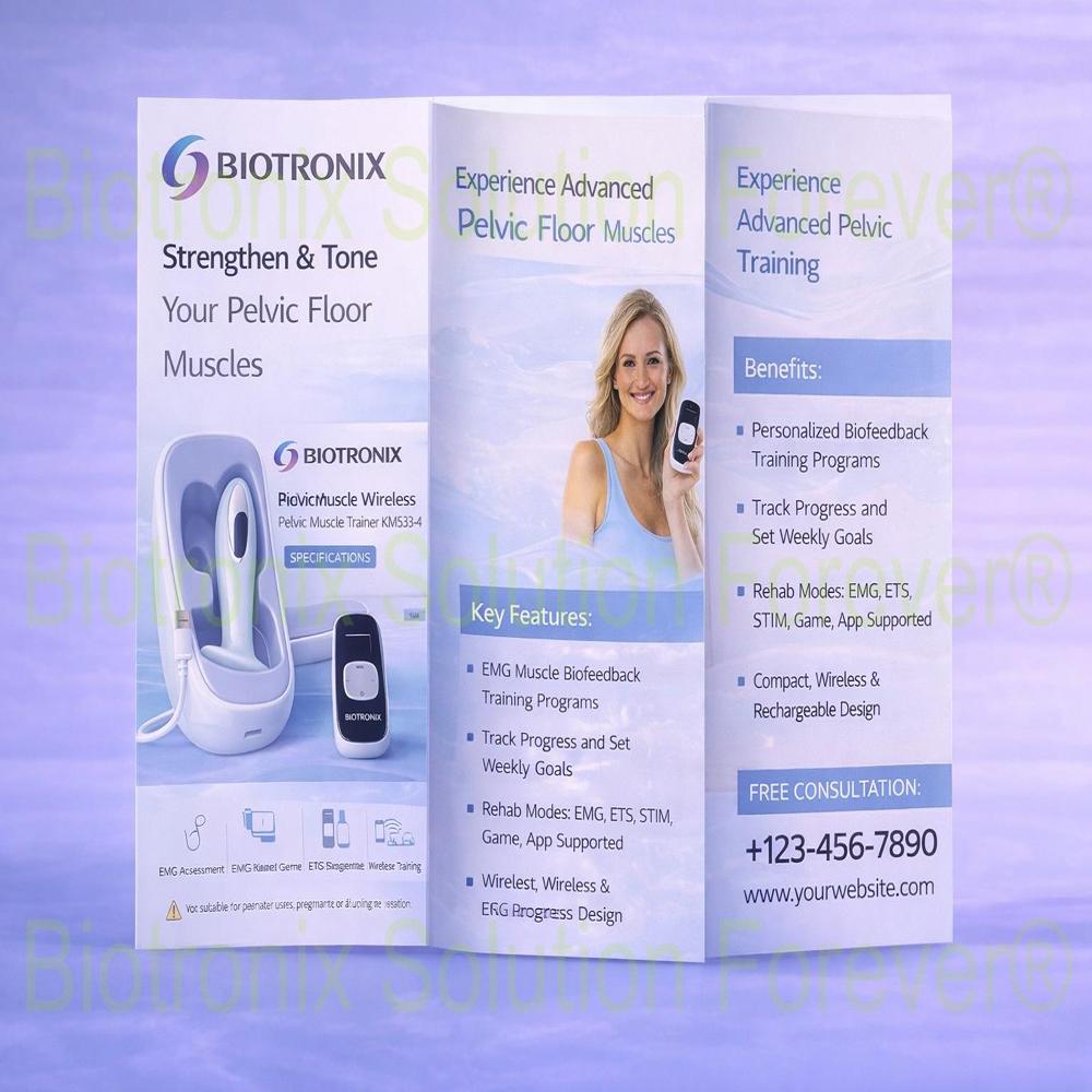 Wireless Pelvic Floor Therapy Device KM-533-4 with Smart Monitoring Support