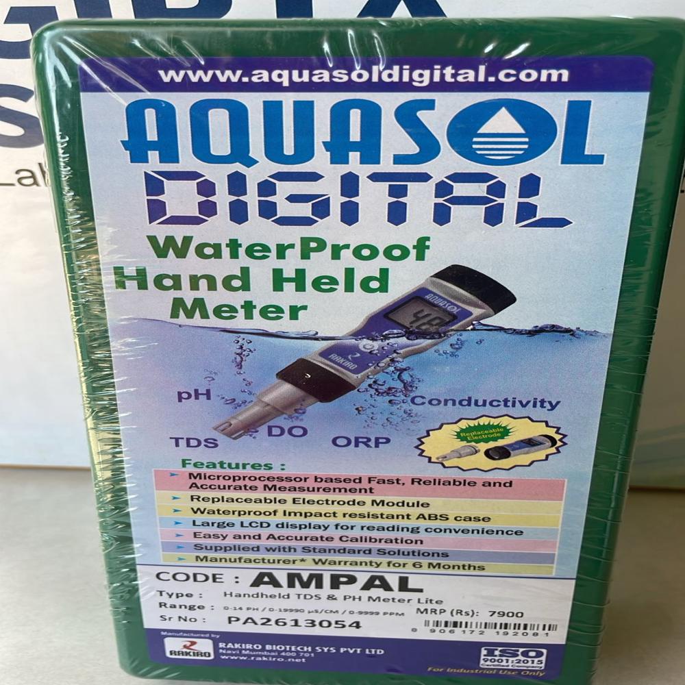 aquasol digital waterproof hand held meter (AMPAL)