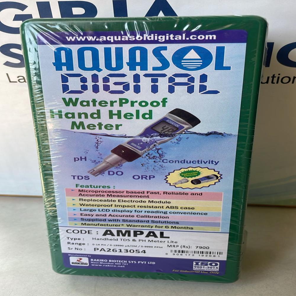 aquasol digital waterproof hand held meter (AMPAL)