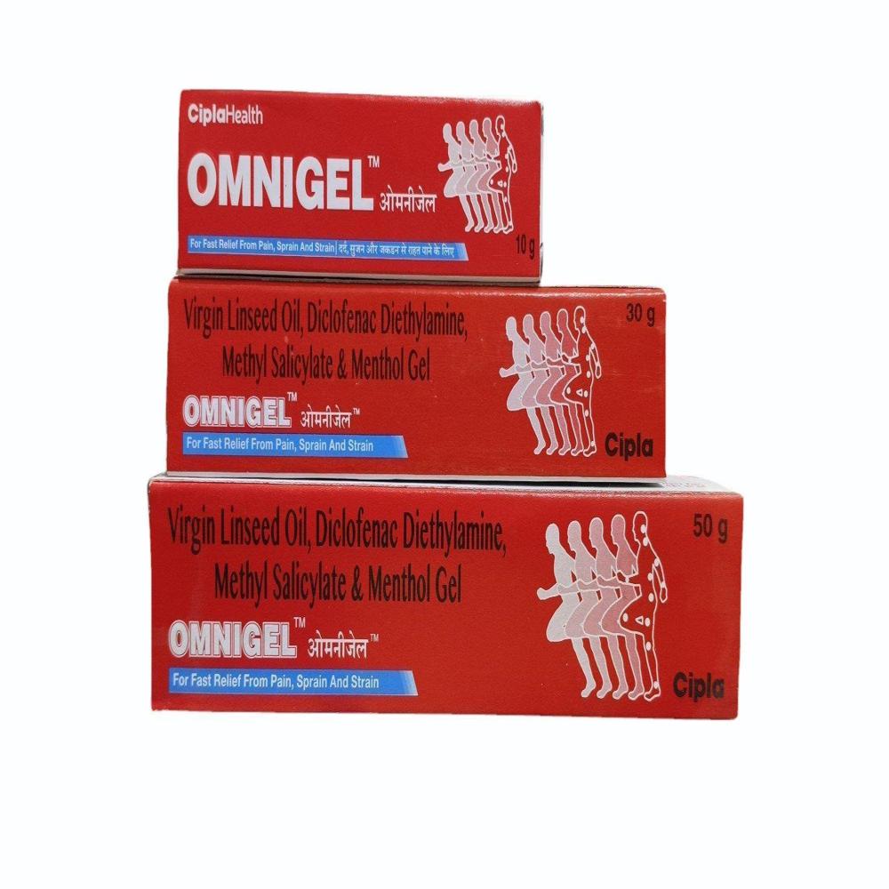 Omnigel Diclofenac Diethylamine Gel, Pain Relief Treatment Medicine
