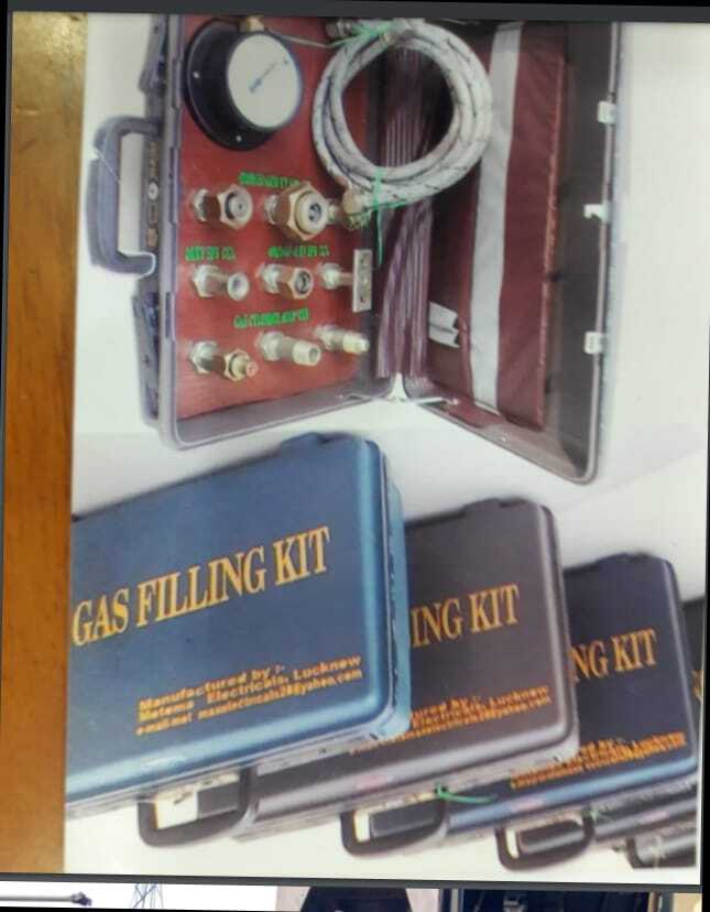 Universal sf6 gas filling kit for circuit breaker