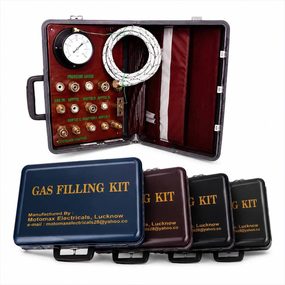 Universal Sf6 Gas Filling Kit For Circuit Breaker - Color: Blue/Grey (As Per Manufacturer)