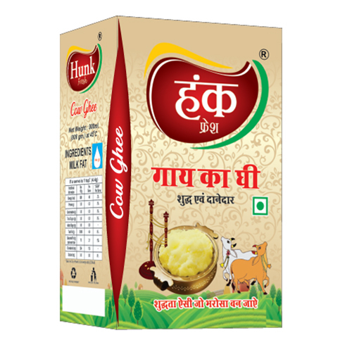 Tetra Pack Hunk Fresh Cow Ghee