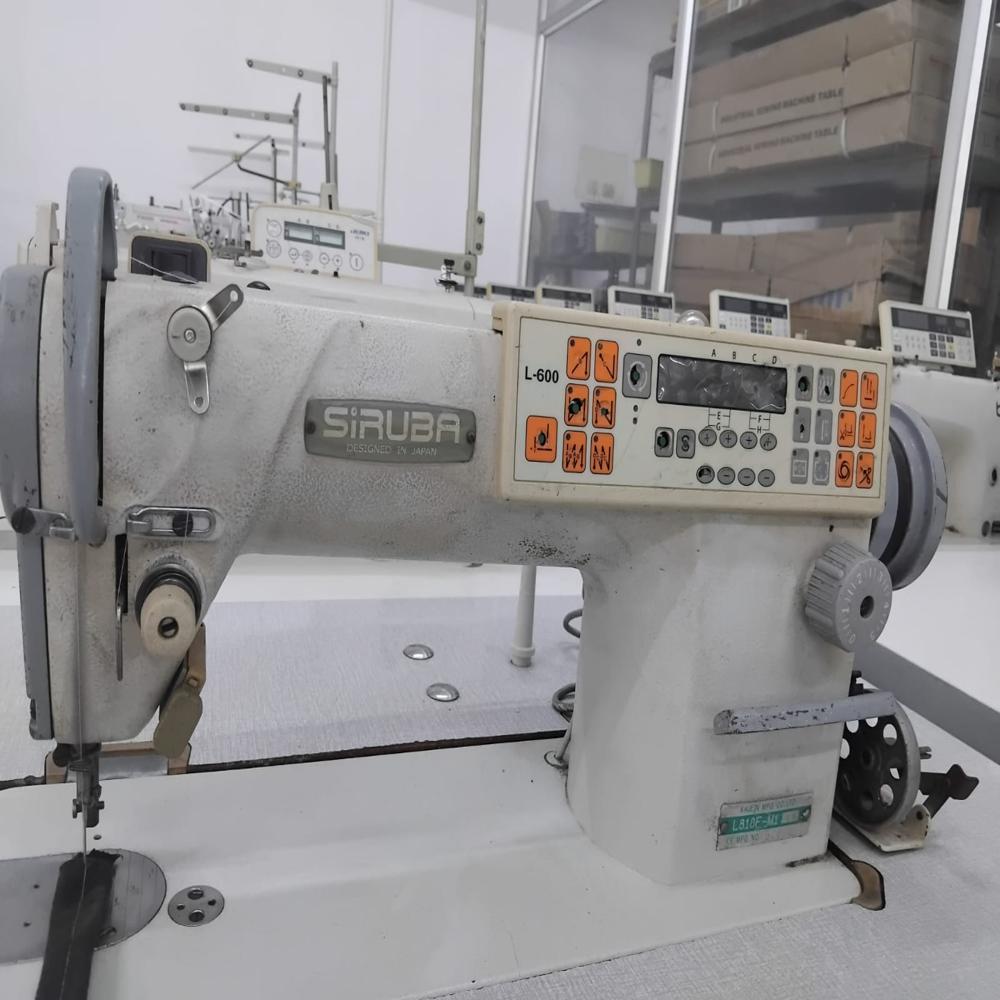 SIRUBA L818F - M1 सिंगल नीडल लॉकस्टिच सीविंग मशीन