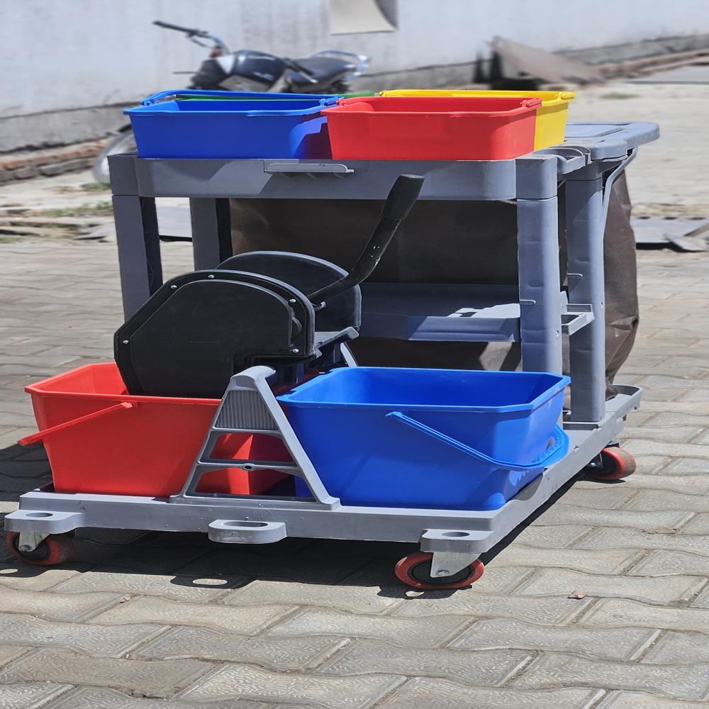 Multifunctional Janitorial Cart  