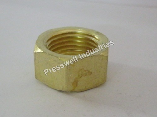 पीतल हेक्स नट