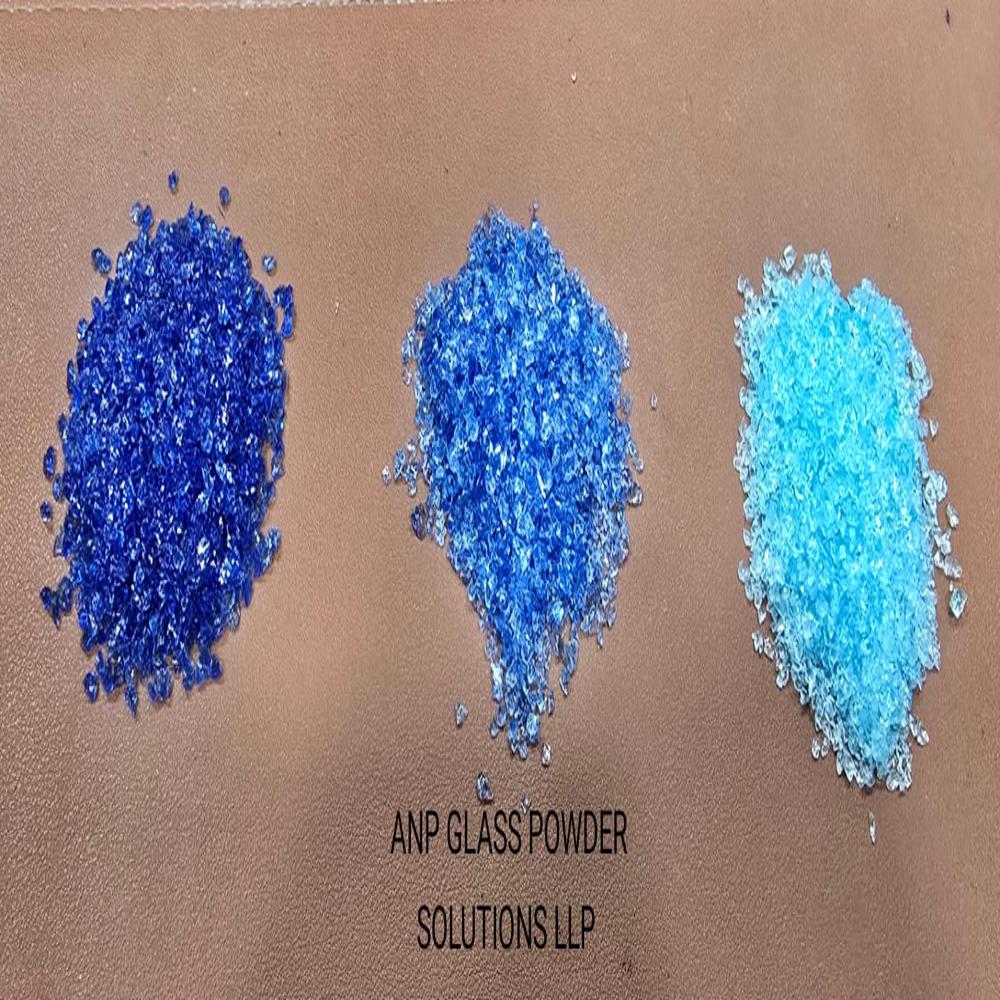 Blue Glass Cullet