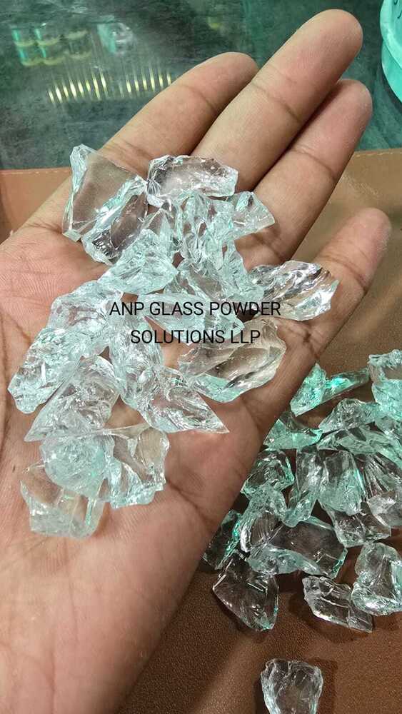 6mm Cullet Glass Scrap - Color: Clear
