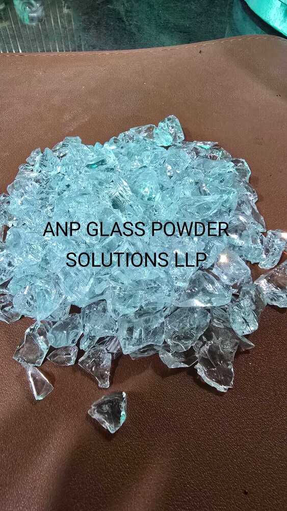30MM White Glass Cullet