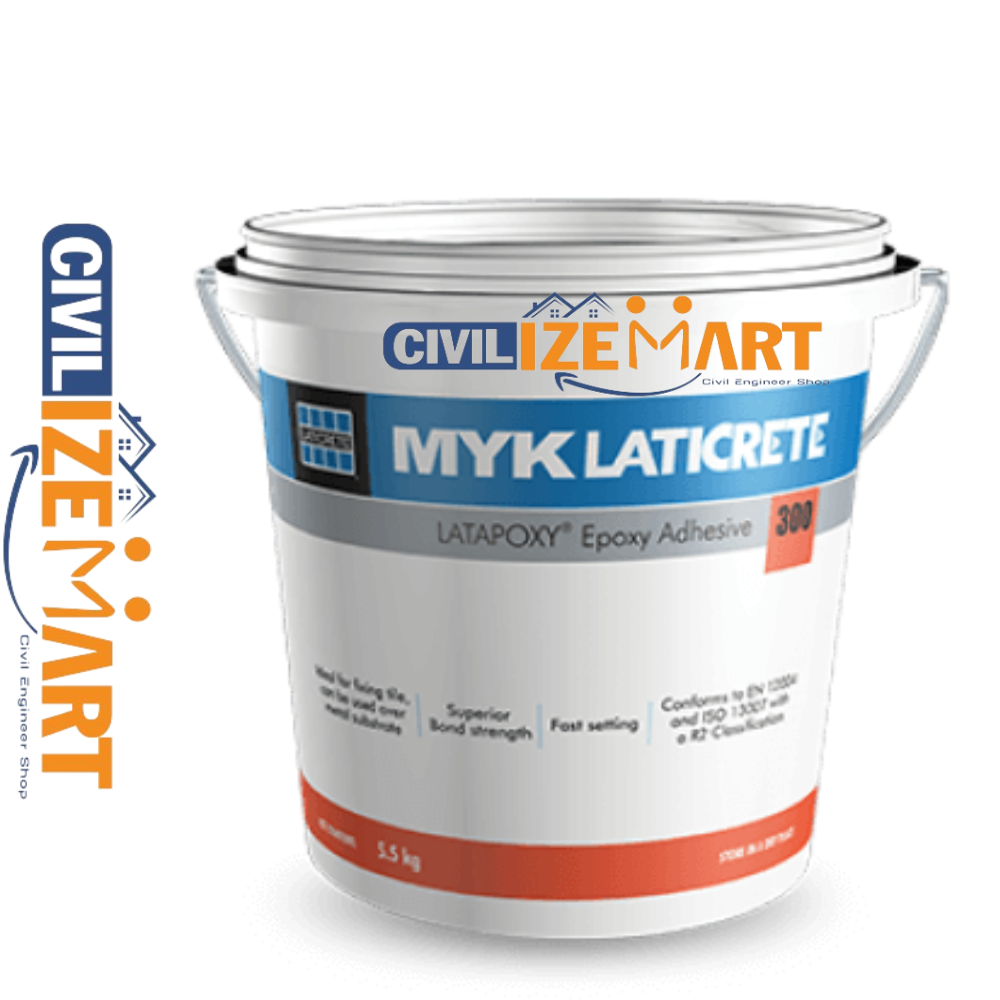 Myk Laticrete Latapoxy 300 Epoxy Tile Adhesive - Feature: High Bond Strength