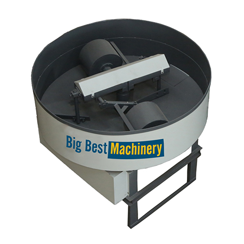 Bbm 11 Roller Pan Mixer Machine - Capacity: 500 Kg Per Batch