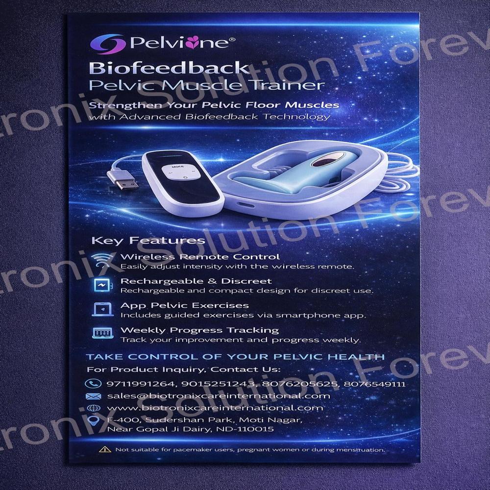 App-Based Pelvic Muscle Trainer KM-533-4 for Daily Home Rehabilitation