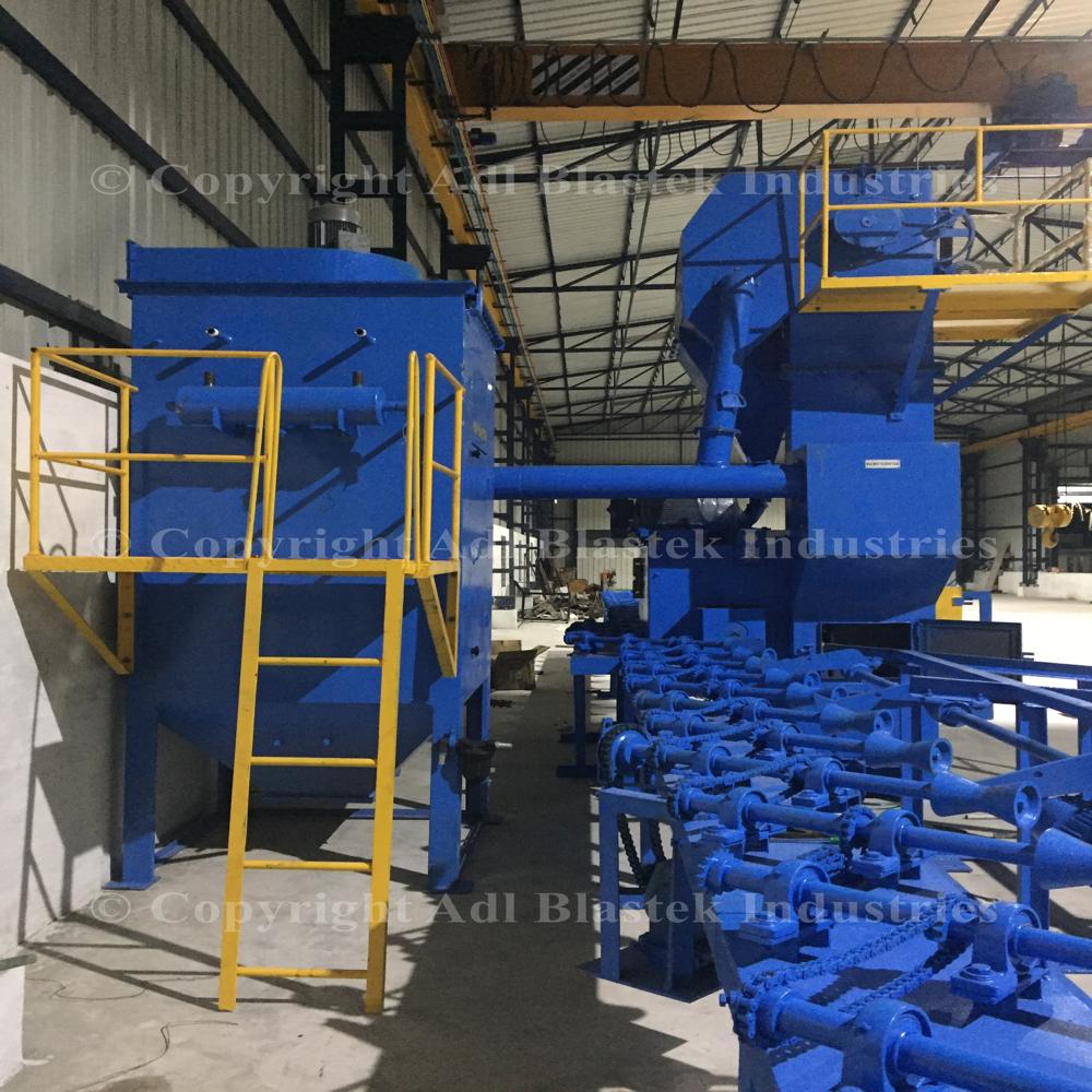 Round Bar Shot Blasting Machine