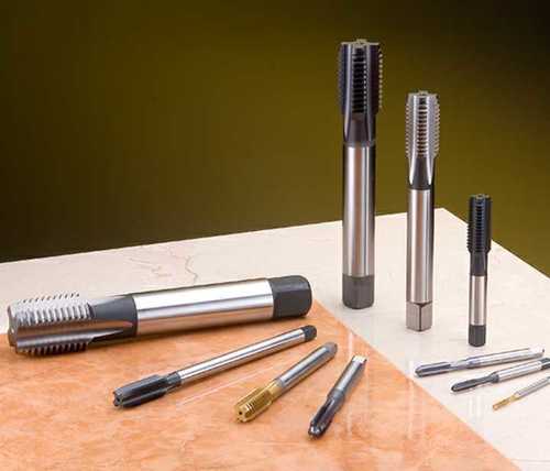 Taps - High Speed Steel (HSS & HSS M35) , Silver Finish for Precision Cutting and Drilling Applications