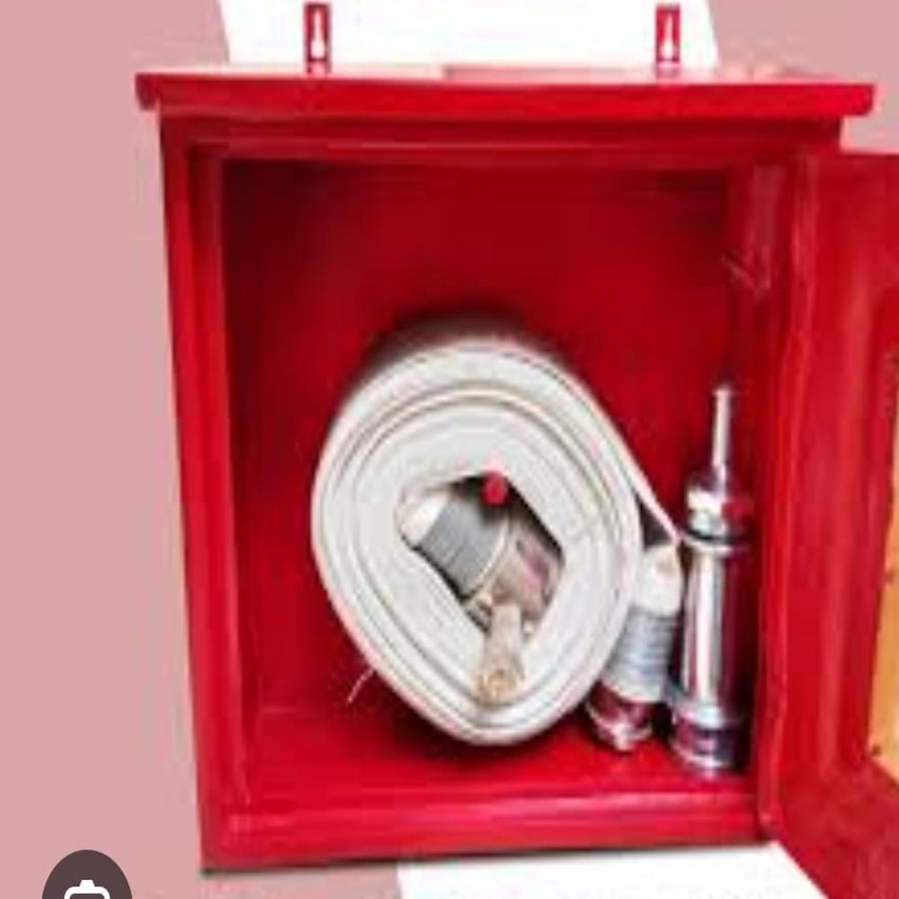 single door fire hose box