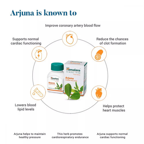 Himalaya Arjuna Cardiac Wellness Tablets