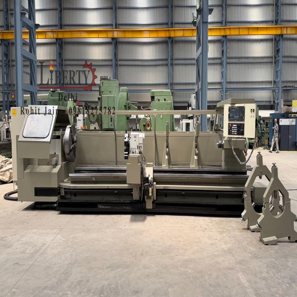 Binns & Berry England 700 मिमी x 4500 मिमी हेवी-ड्यूटी CNC लेथ